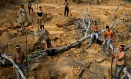 Thổ dân Brazil thề bảo vệ rừng Amazon 'tới giọt máu cuối cùng'