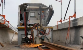 Tuyến đường sắt Nhổn - ga Hà Nội ghép nối 7.000 thanh ray