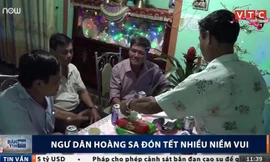 Ngư dân Hoàng Sa đón Tết nhiều niềm vui