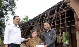 Xả thân cứu người trong rốn lũ