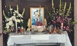 Di ảnh người đàn ông xấu số