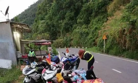 Hình ảnh gây tranh cãi trên mạng xã hội. Ảnh: Vũ Thạch.