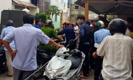 Bị cáo Năm bị dẫn giải về trại tạm giam.