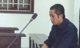  Bị cáo tại phiên tòa.