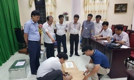 Tổ công tác tiến hành rà soát công tác chấm thi tại Hội đồng thi Sở Giáo dục và Đào tạo Hà Giang