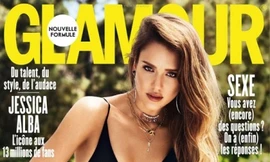 Jessica Alba lại đẹp không tỳ vết trên Glamour