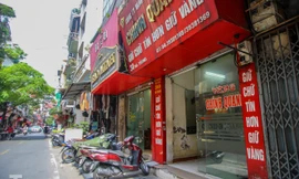Phố vàng Hà Nội đìu hiu giữa 'cơn bão' giá lịch sử