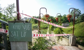 Công trình sạt lở nghiêm trọng, di tích lịch sử buộc phải đóng cửa