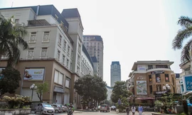 Nhịp sống trên 'Phố Hàn Quốc' ở Hà Nội