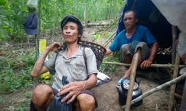 'Người rừng' sau 7 năm về làng