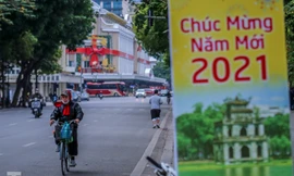 Hà Nội thanh bình trong buổi sáng cuối cùng năm 2020 