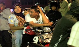 Trận động đất làm người dân tỉnh Aceh náo loạn