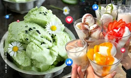 Giải nhiệt với kem mù tạt cay nồng, kem trứng muối trân châu đường đen ngon khó cưỡng