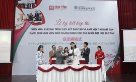 ĐH Duy Tân hợp tác phát triển nhân lực Điều dưỡng với Tập đoàn SEIREI