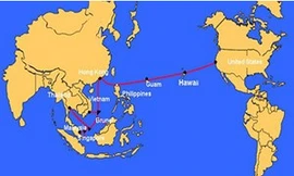 Sự cố cáp quang biển Mỹ - Á đã được sửa chữa xong từ chiều 8/9 và đang được khôi phục 100% kênh truyền trên tuyến.