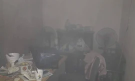 Sự việc xảy ra vào lúc 19h30 ngày 17/9 tại căn hộ thuộc tầng 24 tòa nhà HH4B, khu đô thị Linh Đàm (Hoàng Mai, Hà Nội). Đám cháy được khiến mọi người hoảng loạn nhưng sau đó phát hiện kịp thời.