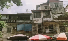 Bên trong khu 'đất vàng' tập thể cũ Viện phim sắp thành cao ốc 25 tầng