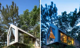 Ấn tượng với ngôi nhà 36m2 cheo leo trên đồi thông ở Sóc Sơn