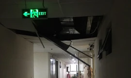 Chung cư Tân Tây Đô: Sau rơi gạch ốp tường là sập trần thạch cao