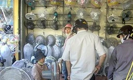 Tránh tác hại do quạt điện