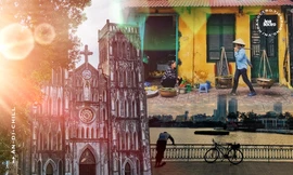 Ngắm Hà Nội những ngày đầu Đông lung linh trong nắng, mỗi góc nhỏ đều xinh xắn mơ màng