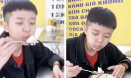 Chê quán bán bánh giò nguội nhưng vừa ăn vừa thổi, hot TikToker bị dân mạng phản đối