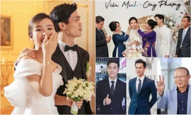 Lễ cưới Công Phượng: Dàn “nam thần” tuyển Quốc gia bê tráp, không thể thiếu “bố Park“