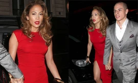 Jennifer Lopez khoe 'giò' cực sexy bên bồ trẻ