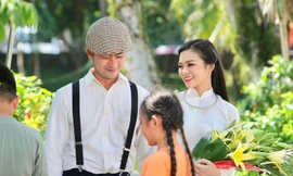 Xem Bảo Anh của 'Người phán xử' tình tứ cùng Á khôi Ngọc Thúy