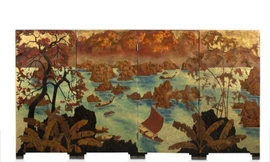 Bức tranh từng thuộc về vua Bảo Đại đấu giá hơn 1 triệu USD 