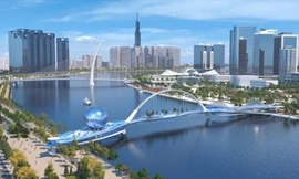 Bao giờ khởi công cầu đi bộ gần 1.000 tỷ đồng qua sông Sài Gòn?