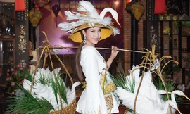 Nữ hoàng trang sức Mỹ Duyên đổi tên, đem quang gánh đi thi tại Miss Global