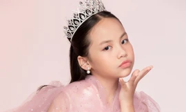 Cô bé 9 tuổi tại TPHCM đại diện cho Việt Nam dự thi Hoa hậu nhí Quốc tế