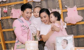 Sau 4 năm chung sống và có 2 con, Quốc Nghiệp bất ngờ cầu hôn bà xã