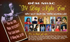 Nhạc sĩ Trần Quang Lộc lên bàn mổ trước đêm nhạc 'Về đây nghe em'