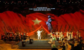 Chương trình nghệ thuật đặc biệt được tổ chức tại nơi 914 liệt sỹ đã hy sinh