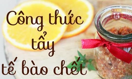 Tẩy tế bào chết dễ dàng với công thức từ vỏ cam