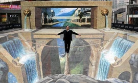 Bức tranh 3D lớn nhất thế giới