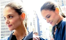 Katie Holmes tươi tắn sau khi đệ đơn ly hôn