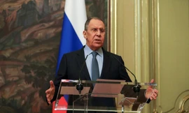Ngoại trưởng Nga Sergei Lavrov. (Ảnh: Reuters)