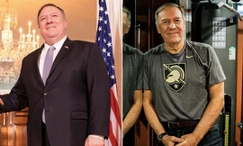 Cựu Ngoại trưởng Mỹ Mike Pompeo giảm cân rõ rệt so với hồi đương chức. (Ảnh: New York Post)