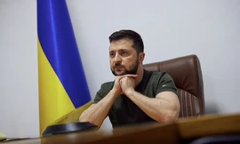 Tổng thống Ukraine Volodymyr Zelenskiy