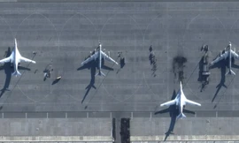 Căn cứ không quân Engels của Nga ngày 4/12. (Ảnh: Maxar)