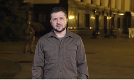 Tổng thống Ukraine Volodymyr Zelenskiy