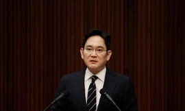 Ông Jay Y. Lee chính thức trở thành chủ tịch điều hành tập đoàn Samsung. (Ảnh: Reuters)