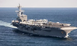 Tàu sân bay Mỹ USS George Washington. (Ảnh: US Navy)