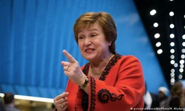 Tổng giám đốc điều hành IMF Kristalina Georgieva. (Ảnh: DW)
