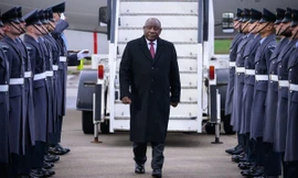 Tổng thống Nam Phi Cyril Ramaphosa. (Ảnh: CNN)