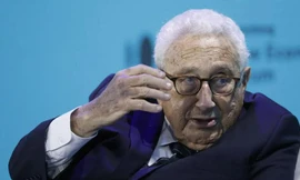 Cựu ngoại trưởng Mỹ Henry Kissinger. (Ảnh: Bloomberg)