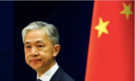 Phát ngôn viên Bộ Ngoại giao Trung Quốc Uông Văn Bân. (Ảnh: Reuters)